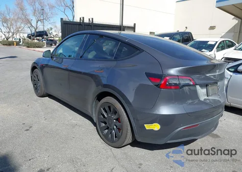 2021 Tesla Model Y Long Range Dual Motor All-Wheel Drive z USA, uszkodzony, nr VIN 5YJYGDEE0MF258326